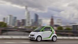 Smart ForTwo electric drive - przód - reflektory włączone