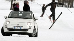 Fiat 500C - widok z przodu