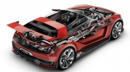 Volkswagen GTI Roadster Concept (2014) - schemat konstrukcyjny auta