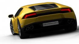 Lamborghini Huracan LP 610-4 (2014) - tył - reflektory włączone