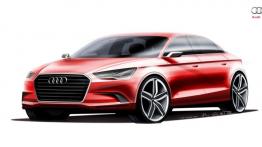 Audi A3 Concept - szkic auta