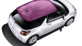 Citroen DS3 Hatchback 3D - widok z góry