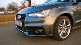 Audi A1 Sportback 1.4 TFSI 185KM - galeria redakcyjna - lewy przedni reflektor - wyłączony