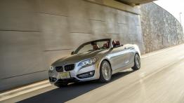 BMW 228i Cabrio (2015) - wersja amerykańska - widok z przodu