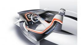 BMW Vision ConnectedDrive Concept - szkic wnętrza