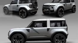 Land Rover DC100 Concept - szkice - schematy - inne ujęcie