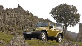 Jeep Wrangler 2007 - widok z przodu