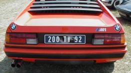 BMW M1 - widok z tyłu