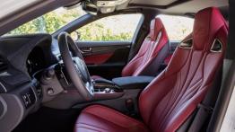 Lexus GS F (2016) Cz.2 - widok ogólny wnętrza z przodu