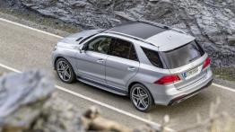 Mercedes GLE 500 e 4MATIC (W 166) 2016 - widok z góry