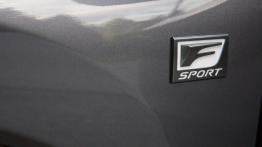 Lexus NX 300h F-Sport (2015) w Seattle - emblemat boczny