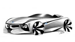 BMW Vision ConnectedDrive Concept - szkic auta