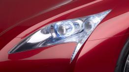 Lexus LF-A Roadster Concept - lewy przedni reflektor - włączony