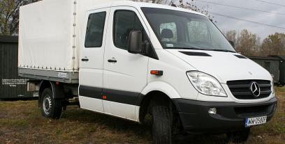 Mercedes Sprinter III Pojazd ze skrzynią ładunkową 310 CDI 95KM 70kW od 2009