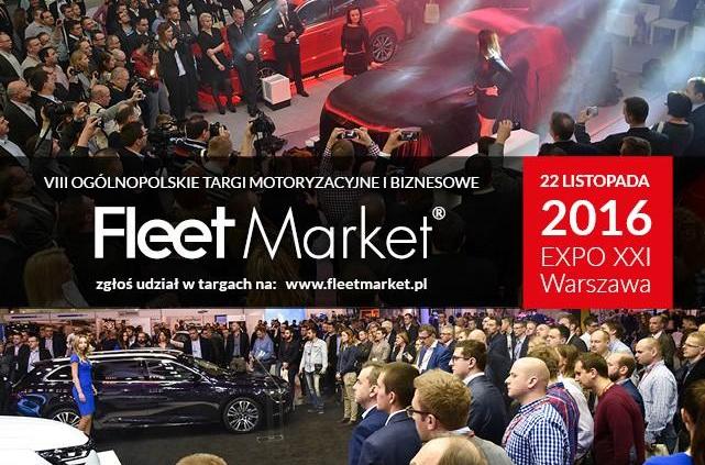 Samochody użytkowe i osobowe dla MŚP. Targi motoryzacyjne i biznesowe Fleet Market 2016.