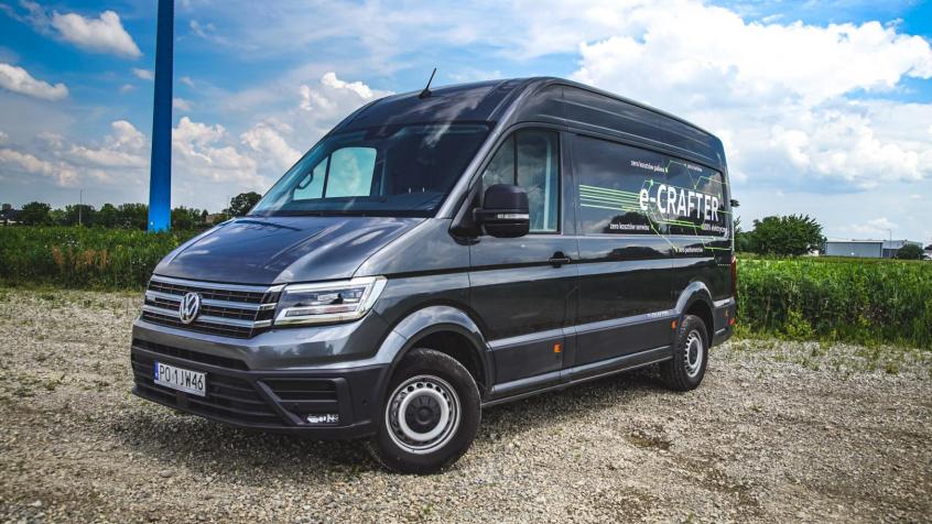 Volkswagen Crafter I e-Crafter Elektryczny 136KM 100kW od 2018