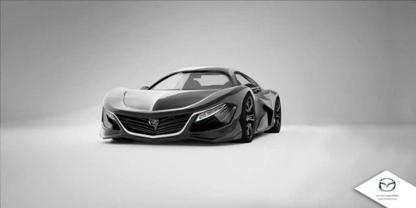 Mazda RX9 - ciekawy projekt modelu na rok 2018