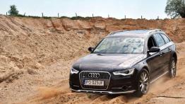 Audi A6 Allroad - turysta w garniturze