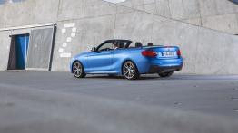 BMW M235i Cabrio (2015) - widok z tyłu