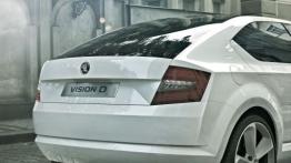 Skoda VisionD Concept - widok z tyłu