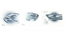 Audi A2 Concept - szkic wnętrza