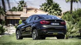 BMW X6 II xDrive50i (2015) - widok z tyłu