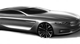 BMW Pininfarina Gran Lusso Coupe Concept (2013) - szkic auta