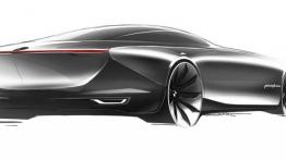 BMW Pininfarina Gran Lusso Coupe Concept (2013) - szkic auta