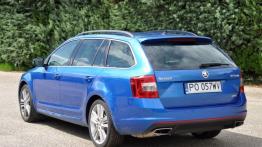 Skoda Octavia III RS i 4x4 - galeria redakcyjna - widok z tyłu