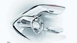 Audi A2 Concept - szkic wnętrza