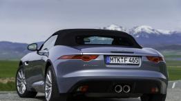 Jaguar F-Type V6 Satellite Grey - widok z tyłu