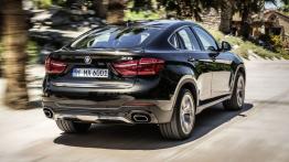 BMW X6 II xDrive50i (2015) - widok z tyłu