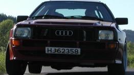 Audi Quattro - widok z przodu