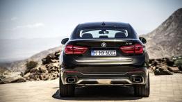 BMW X6 II xDrive50i (2015) - widok z tyłu