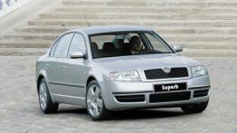 Skoda Superb - widok z przodu