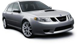 Saab 9-2x - prawy bok