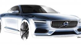 Volvo Concept Coupe (2013) - szkic auta