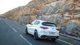 Alfa Romeo Stelvio Quadrifoglio (2018) - widok z tyłu