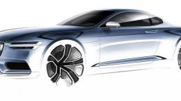 Volvo Concept Coupe (2013) - szkic auta