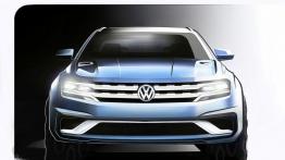 Volkswagen Cross Coupe GTE Concept (2015) - szkic auta