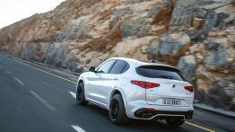 Alfa Romeo Stelvio Quadrifoglio (2018) - widok z tyłu