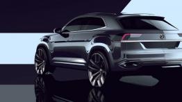 Volkswagen Cross Coupe GTE Concept (2015) - szkic auta