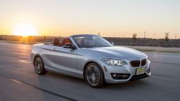 BMW 228i Cabrio (2015) - wersja amerykańska - prawy bok