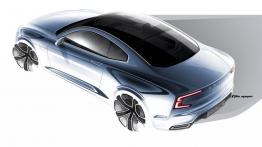 Volvo Concept Coupe (2013) - szkic auta