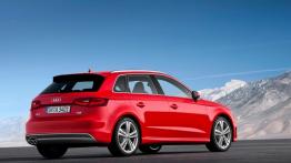 Audi A3 III Sportback - widok z tyłu