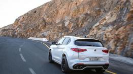 Alfa Romeo Stelvio Quadrifoglio (2018) - widok z tyłu