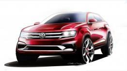 Volkswagen Cross Coupe GTE Concept (2015) - szkic auta