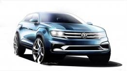 Volkswagen Cross Coupe GTE Concept (2015) - szkic auta