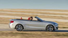 BMW 228i Cabrio (2015) - wersja amerykańska - prawy bok