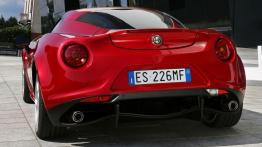 Alfa Romeo 4C (2013) - widok z tyłu